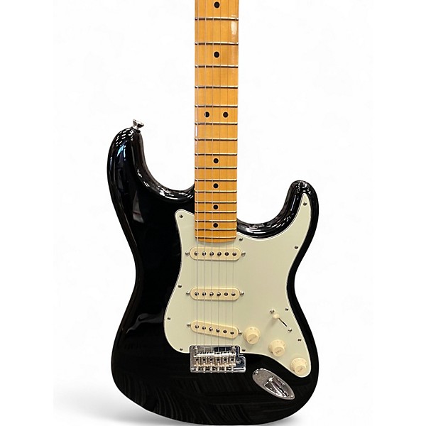 Used Fender American Professional II Stratocaster Black Solid Body Electric Guitar