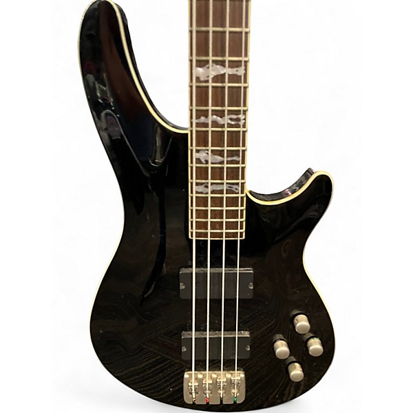Used Schecter Guitar Research Diamond Series PT Black Solid Body Electric Guitar