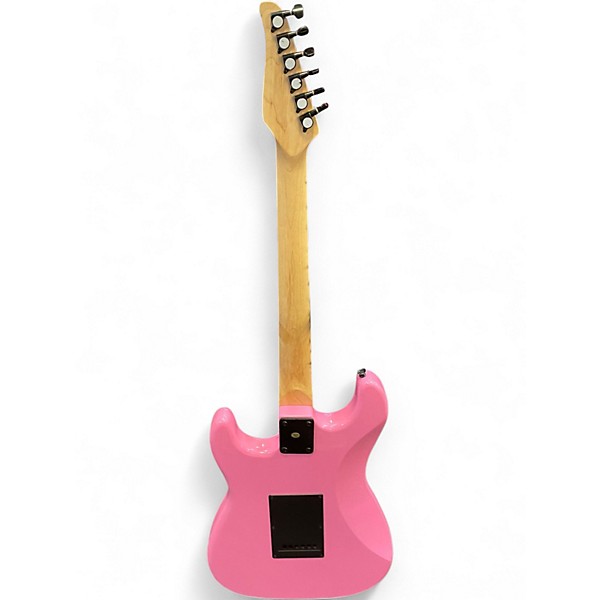 Used Lyx Pro S-TYPE PINK Solid Body Electric Guitar