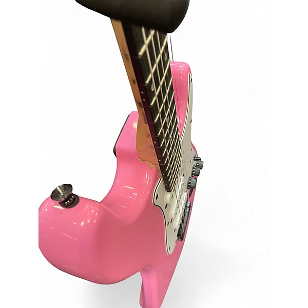 Used Lyx Pro S-TYPE PINK Solid Body Electric Guitar