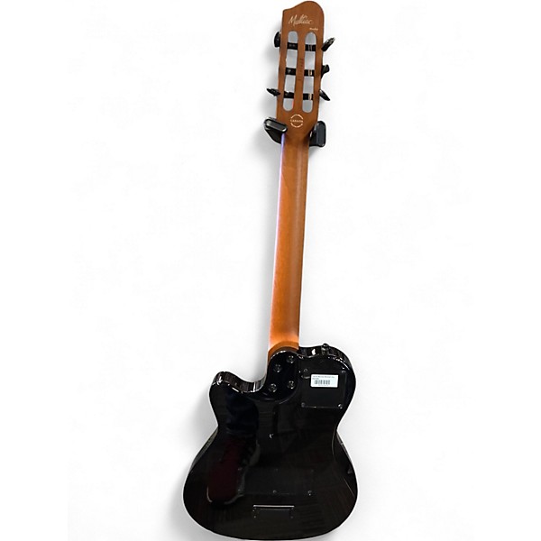 Used Godin Multiac MUNDIAL GLOSS BLACK Classical Acoustic Electric Guitar