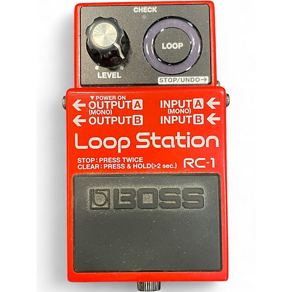 Used BOSS RC1 Loop Station Pedal