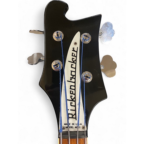 Vintage 1984 Rickenbacker 4001 Jetglo Electric Bass Guitar