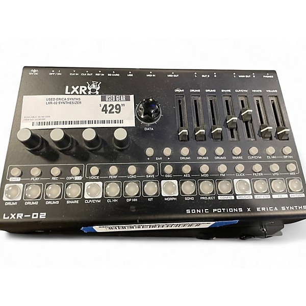 Used Erica Synths LXR-02 Synthesizer
