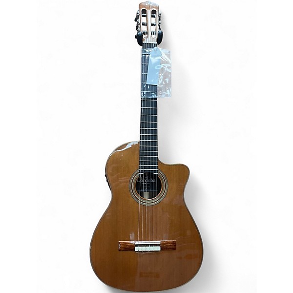 Used Cordoba Fusion Orchestra CE Natural Classical Acoustic Electric Guitar