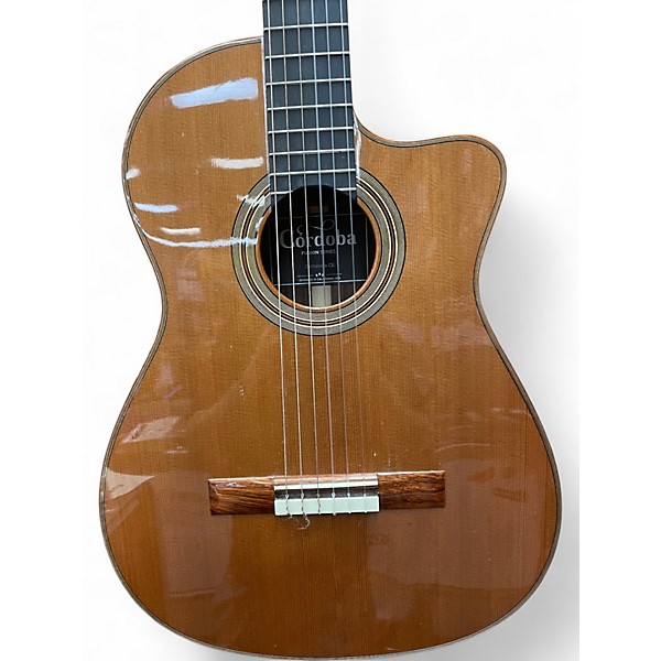 Used Cordoba Fusion Orchestra CE Natural Classical Acoustic Electric Guitar