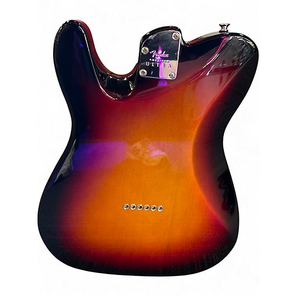Used Fender American Ultra Telecaster 2 Color Sunburst Solid Body Electric Guitar