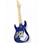 Used Ibanez Grx70qa Blue Solid Body Electric Guitar