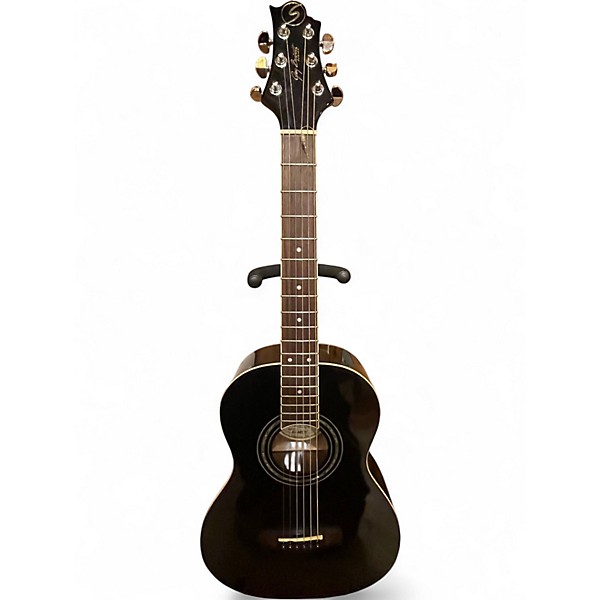 Used Greg Bennett Design by Samick ST6-1 Black Acoustic Guitar