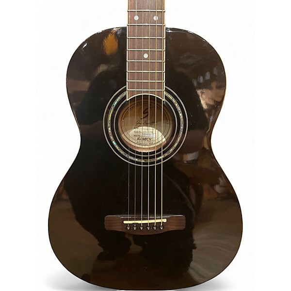 Used Greg Bennett Design by Samick ST6-1 Black Acoustic Guitar