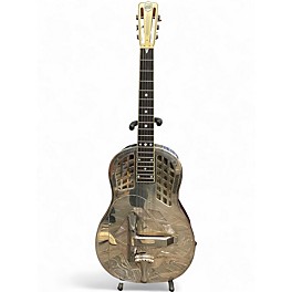 Used National Resophonic tritone style 1 1/2 Metal Resonator Guitar