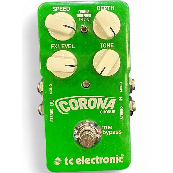 Used TC Electronic Corona Chorus Effect Pedal