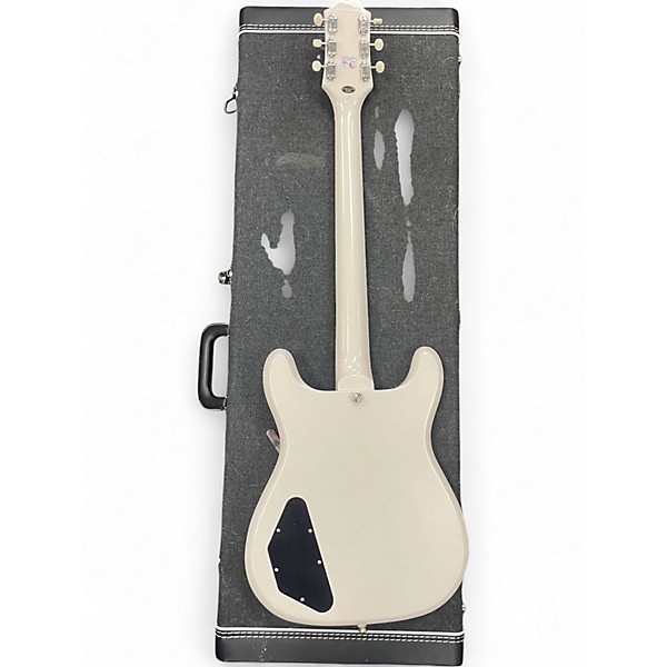 Used Epiphone Crestwood Custom Polaris White Solid Body Electric Guitar