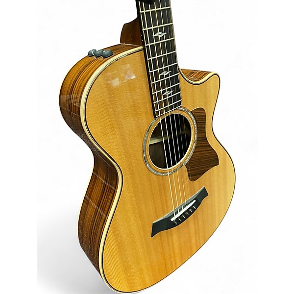Used Taylor 812CE 12 FRET Natural Acoustic Electric Guitar