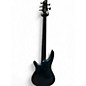 Used Ibanez SRMS725 Blue Chameleon Electric Bass Guitar