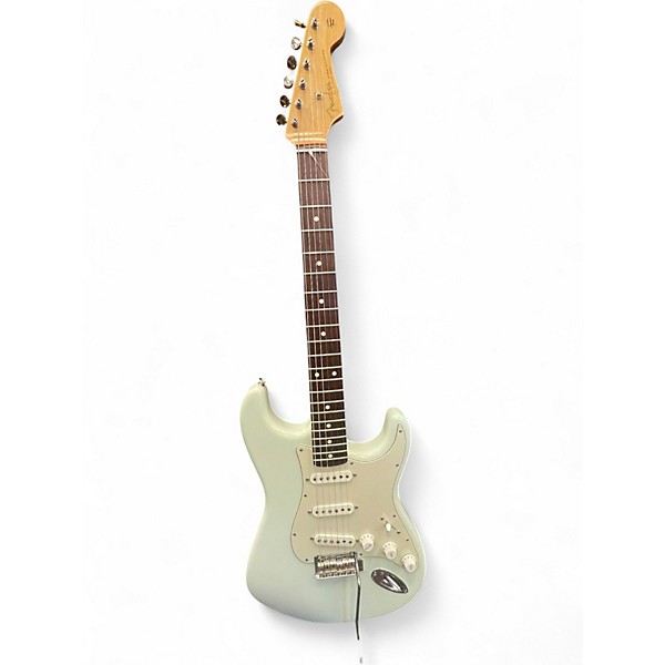 Used Fender Custom Classic Stratocaster Sonic Blue Solid Body Electric Guitar
