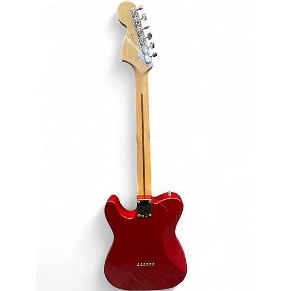 Used Fender Classic Player Telecaster Deluxe Red Solid Body Electric Guitar