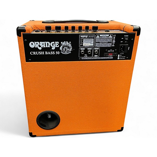 Used Orange Amplifiers CRUSH BASS 50 Bass Combo Amp