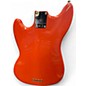 Used Fender Mustang Bass Fiesta Red Electric Bass Guitar