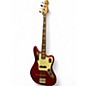 Used Fender Jaguar Bass Candy Apple Red Electric Bass Guitar