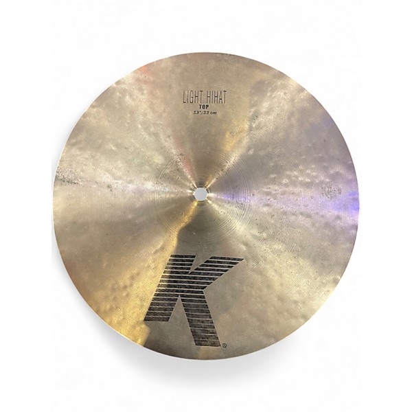 Used Zildjian 13in K Light Hi Hat Pair Cymbal
