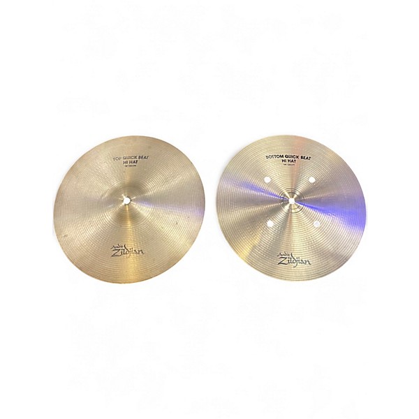 Used Zildjian 14in A QUICK BEAT HIHAT Cymbal