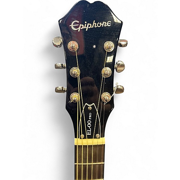 Used Epiphone EL00 Pro 2 Color Sunburst Acoustic Electric Guitar