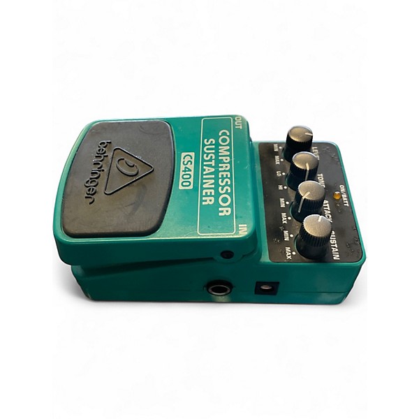 Used Behringer CS400 Compressor Sustainer Effect Pedal