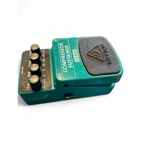 Used Behringer CS400 Compressor Sustainer Effect Pedal