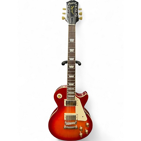 Used Epiphone 1959 Reissue Les Paul Standard Cherry Sunburst Solid Body Electric Guitar
