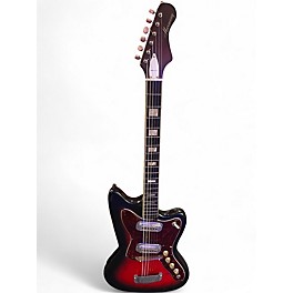 Used 1964 Harmony Silhouette H19 Crimson Burst Solid Body Electric Guitar