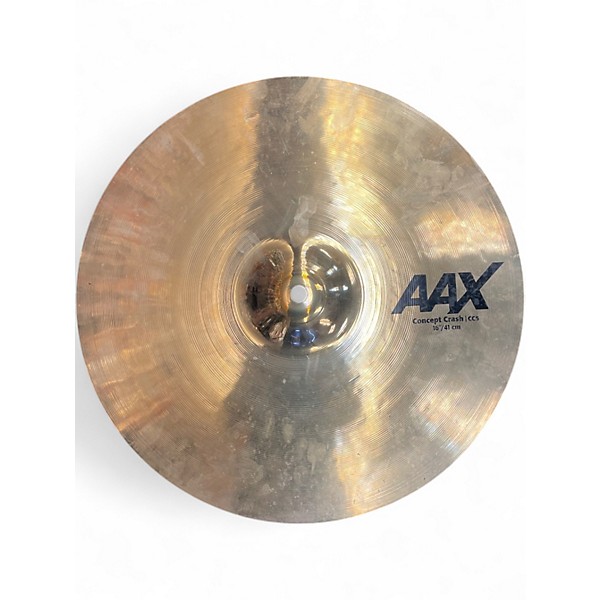 Used SABIAN 16in AAX Concept Crash Cymbal