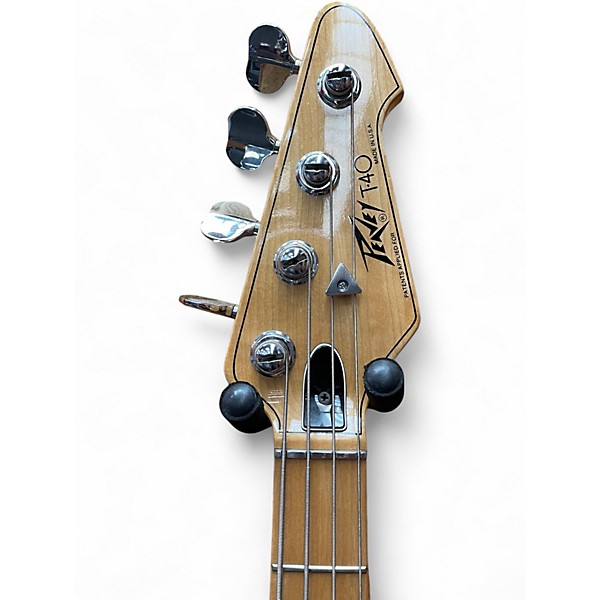 Used Peavey T40 Oak Electric Bass Guitar