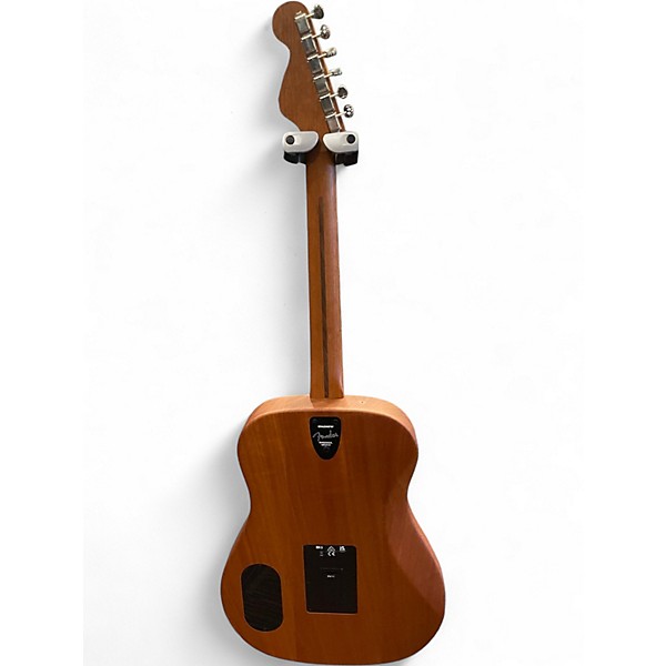 Used Fender Highway Dreadnought Natural Acoustic Electric Guitar