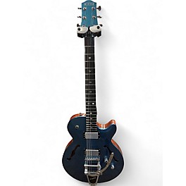 Used Kiesel SH550 Pearl Blue Hollow Body Electric Guitar