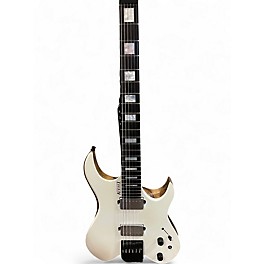 Used Kiesel Vader White Solid Body Electric Guitar