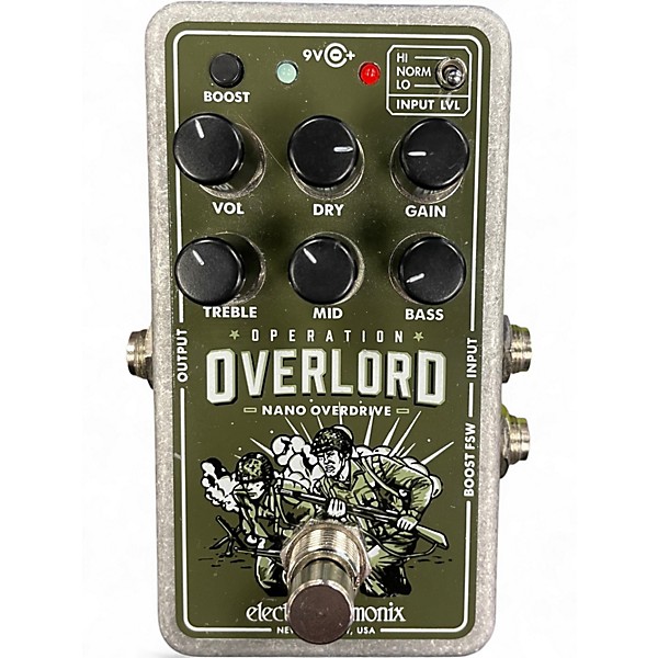 Used Electro-Harmonix Operation Overlord Effect Pedal