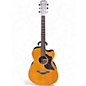 Used Yamaha AC1R Natural Acoustic Electric Guitar thumbnail