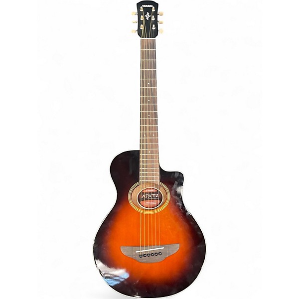 Used Yamaha APXT2 Violin Sunburst Acoustic Electric Guitar