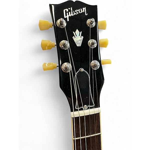 Used Gibson ES335 Figured Deep Ocean Hollow Body Electric Guitar