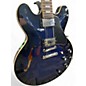 Used Gibson ES335 Figured Deep Ocean Hollow Body Electric Guitar