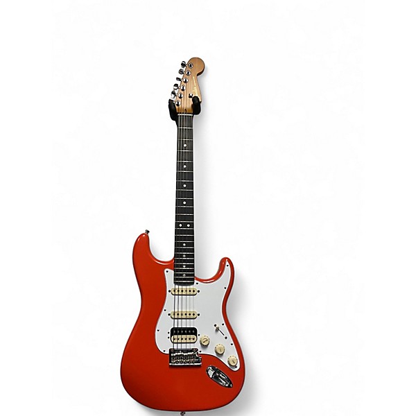 Used Fender Vintage Ultra Luxe Body with Ultra II Neck Fiesta Red Solid Body Electric Guitar