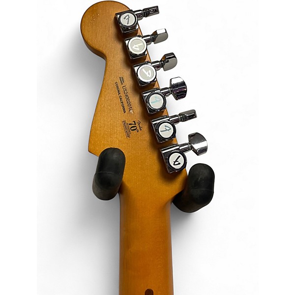 Used Fender Vintage Ultra Luxe Body with Ultra II Neck Fiesta Red Solid Body Electric Guitar