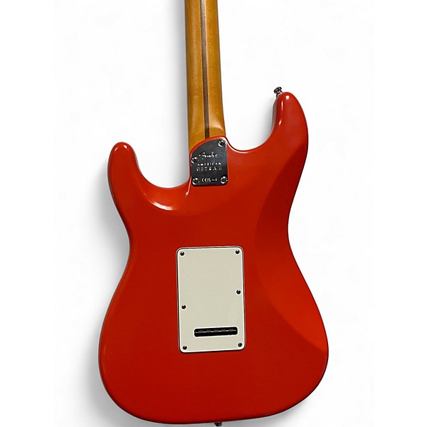 Used Fender Vintage Ultra Luxe Body with Ultra II Neck Fiesta Red Solid Body Electric Guitar