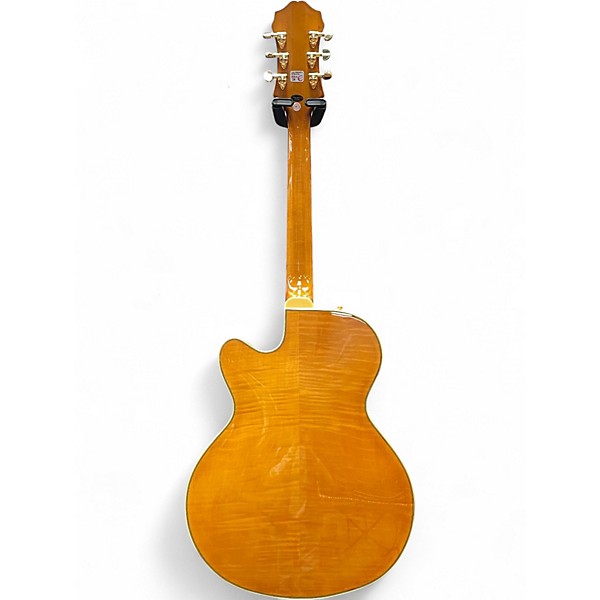 Used 2026 Epiphone Joe Pass Emperor II Antique Amber Hollow Body Electric Guitar