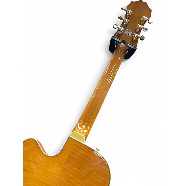 Used 2026 Epiphone Joe Pass Emperor II Antique Amber Hollow Body Electric Guitar