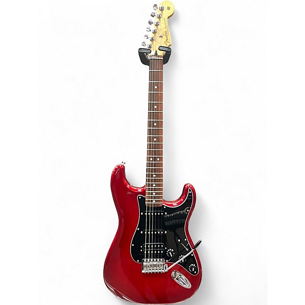 Used 2018 Fender STD STRAT HSS CINDER RED BURST Solid Body Electric Guitar