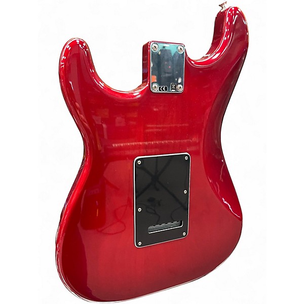 Used 2018 Fender STD STRAT HSS CINDER RED BURST Solid Body Electric Guitar