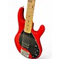 Used Ernie Ball Music Man Stingray 5 H Red Electric Bass Guitar