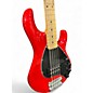 Used Ernie Ball Music Man Stingray 5 H Red Electric Bass Guitar